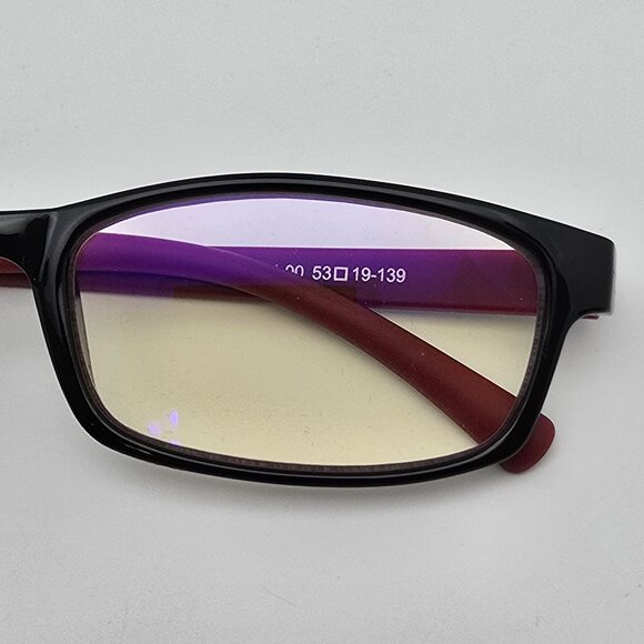 *SOLD* Prospek by Spektrum S117 Black +1.00 Blue Light Reading Computer Glasses - Picture 14 of 15